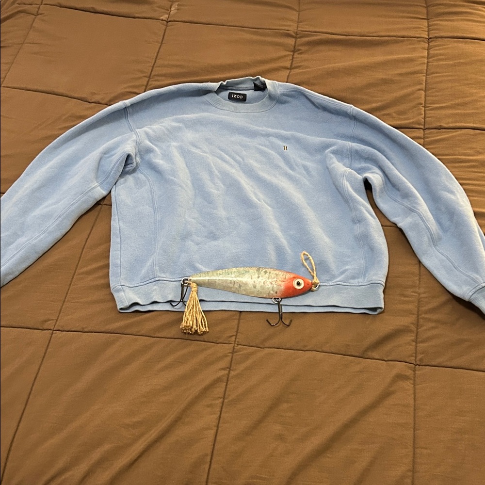 Izod Light Blue Crewneck Sweater